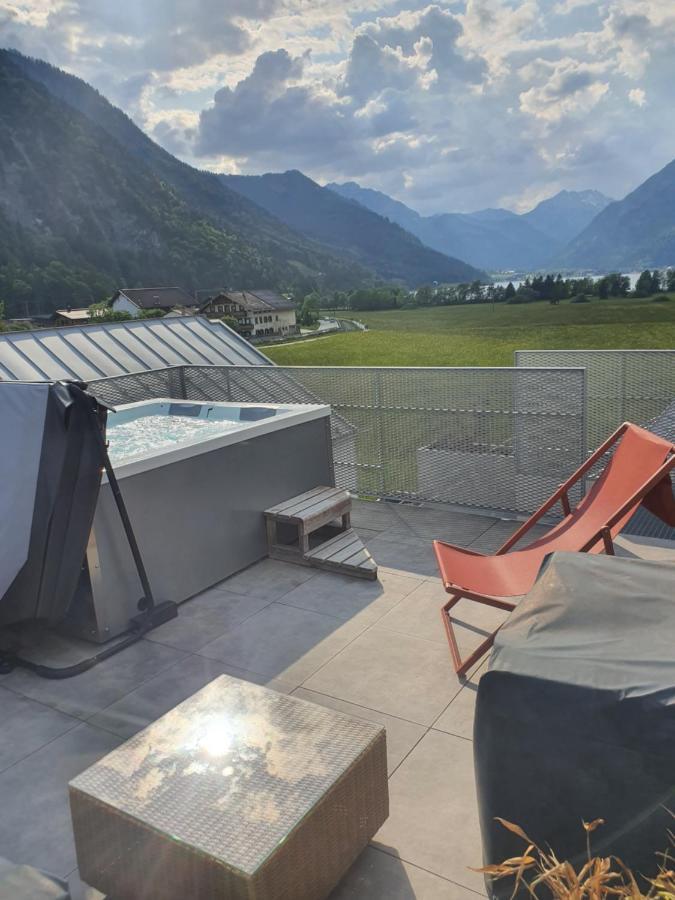 Urban Alpine Penthouse With Lake View Maurach  Dış mekan fotoğraf